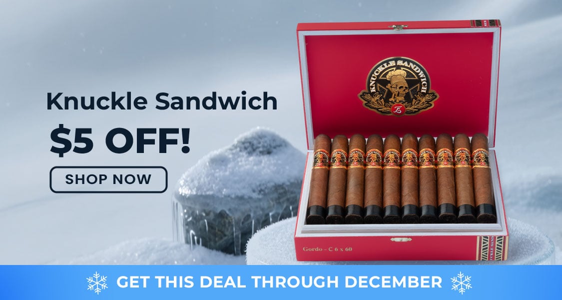 Knuckle Sandwich $5 off!